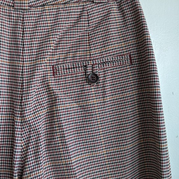 Mango Printed Plaid Pocket Trousers - Picture 10 of 10